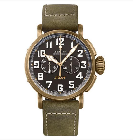 Luxury Zenith Pilot Type 20 Chronograph 29.2430.4069/21.C800 watch Review